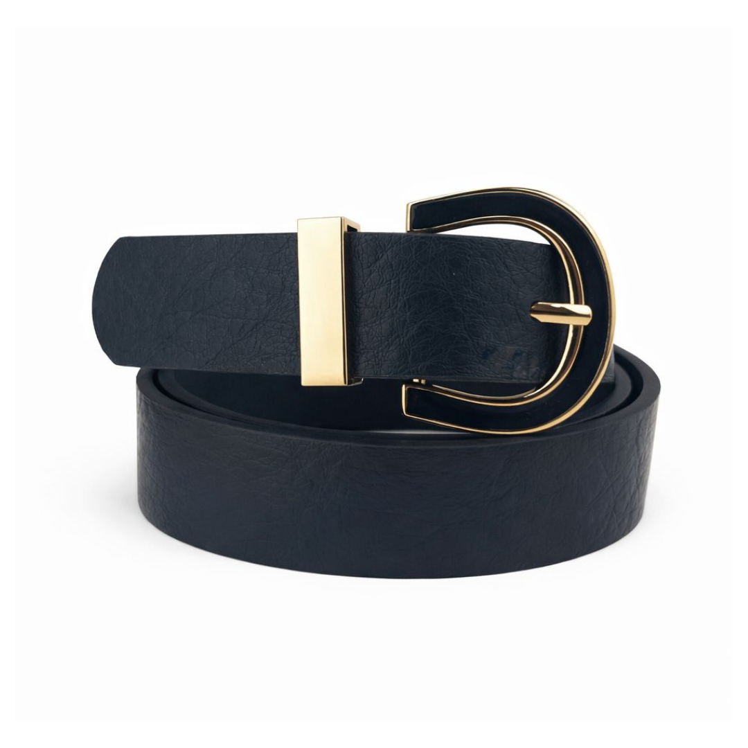 Cinto Feminino Colorido Fivela Metal Encapado