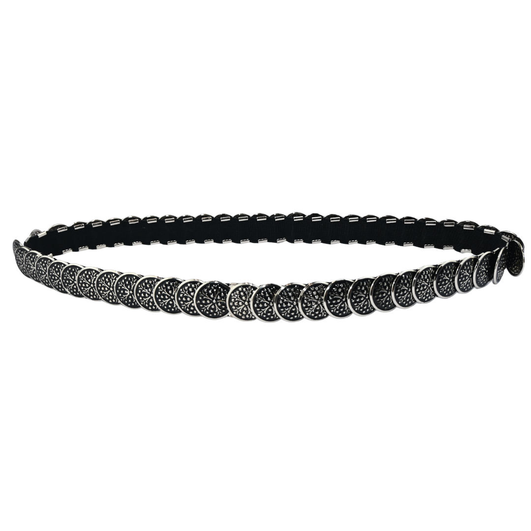Cinto Feminino Moedas Trabalhadas