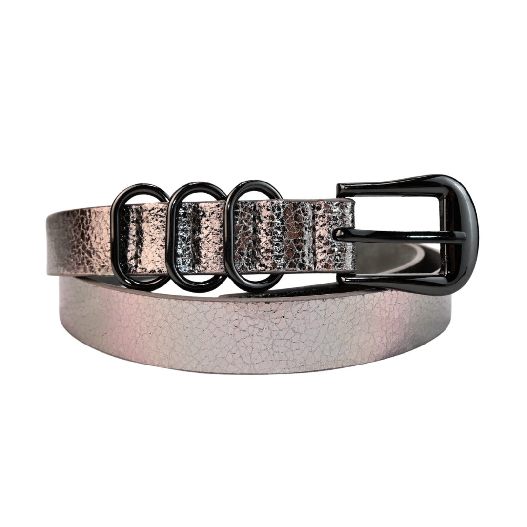 Cinto Feminino com Fivela Dourada 110 cm