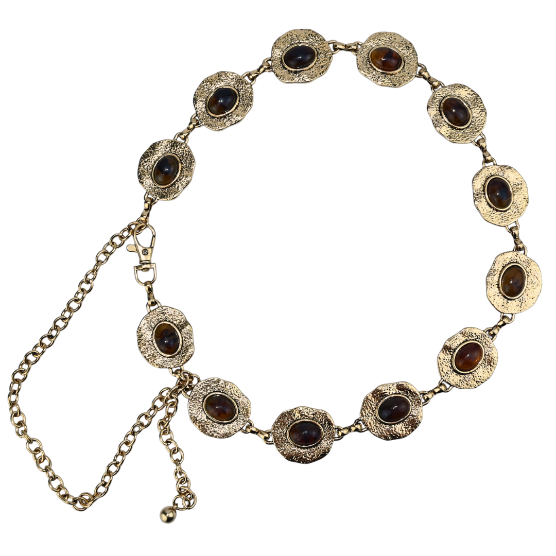 Cinto Feminino com Pedras Decorativas