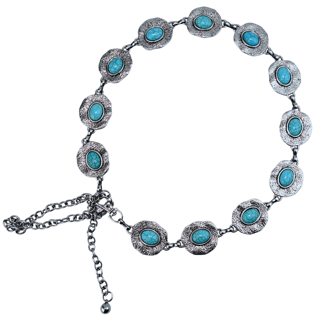 Cinto Feminino com Pedras Decorativas