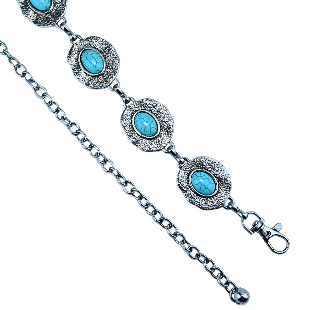 Cinto Feminino com Pedras Decorativas