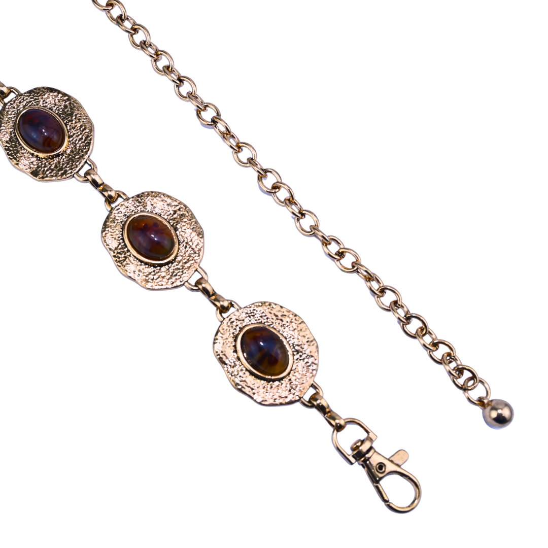 Cinto Feminino com Pedras Decorativas