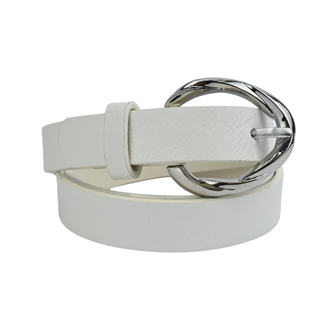 Cinto Feminino com Fivela Redonda