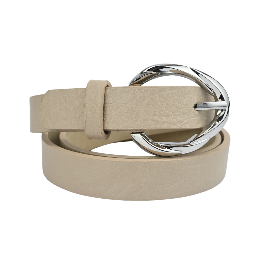 Cinto Feminino com Fivela Redonda