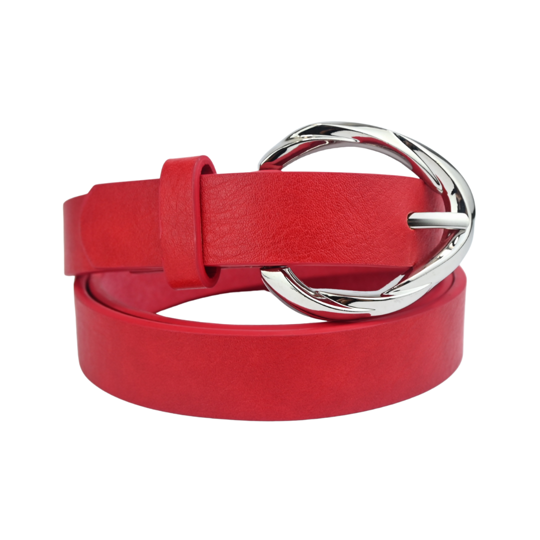 Cinto Feminino com Fivela Redonda