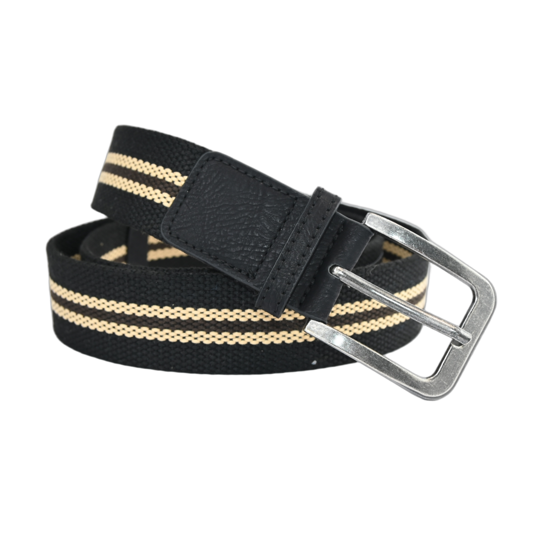 Cinto Masculino de Lona Listrado