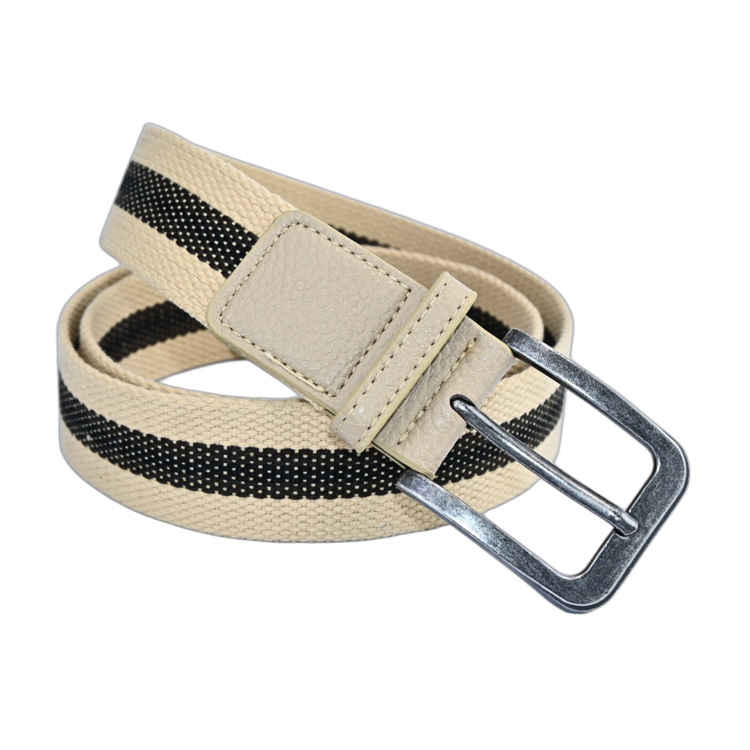 Cinto Masculino de Lona Listrado
