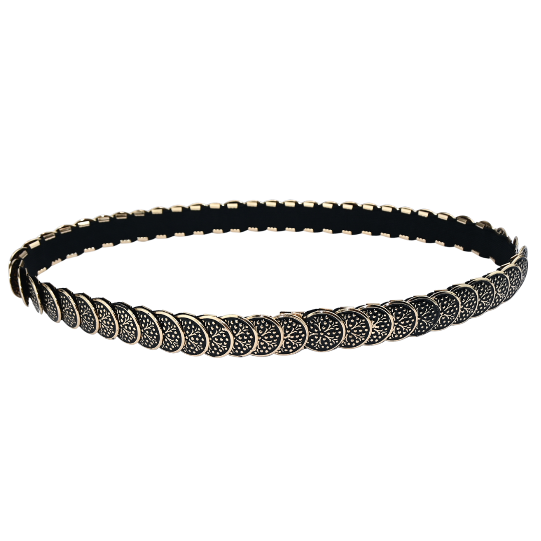Cinto Feminino Moedas Trabalhadas