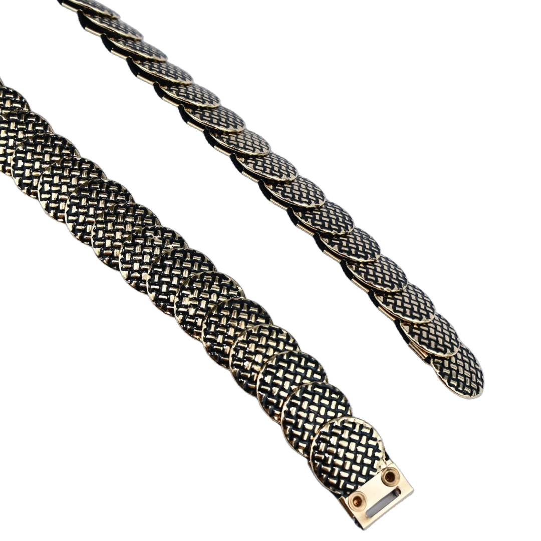 Cinto Feminino Moedas Trabalhadas