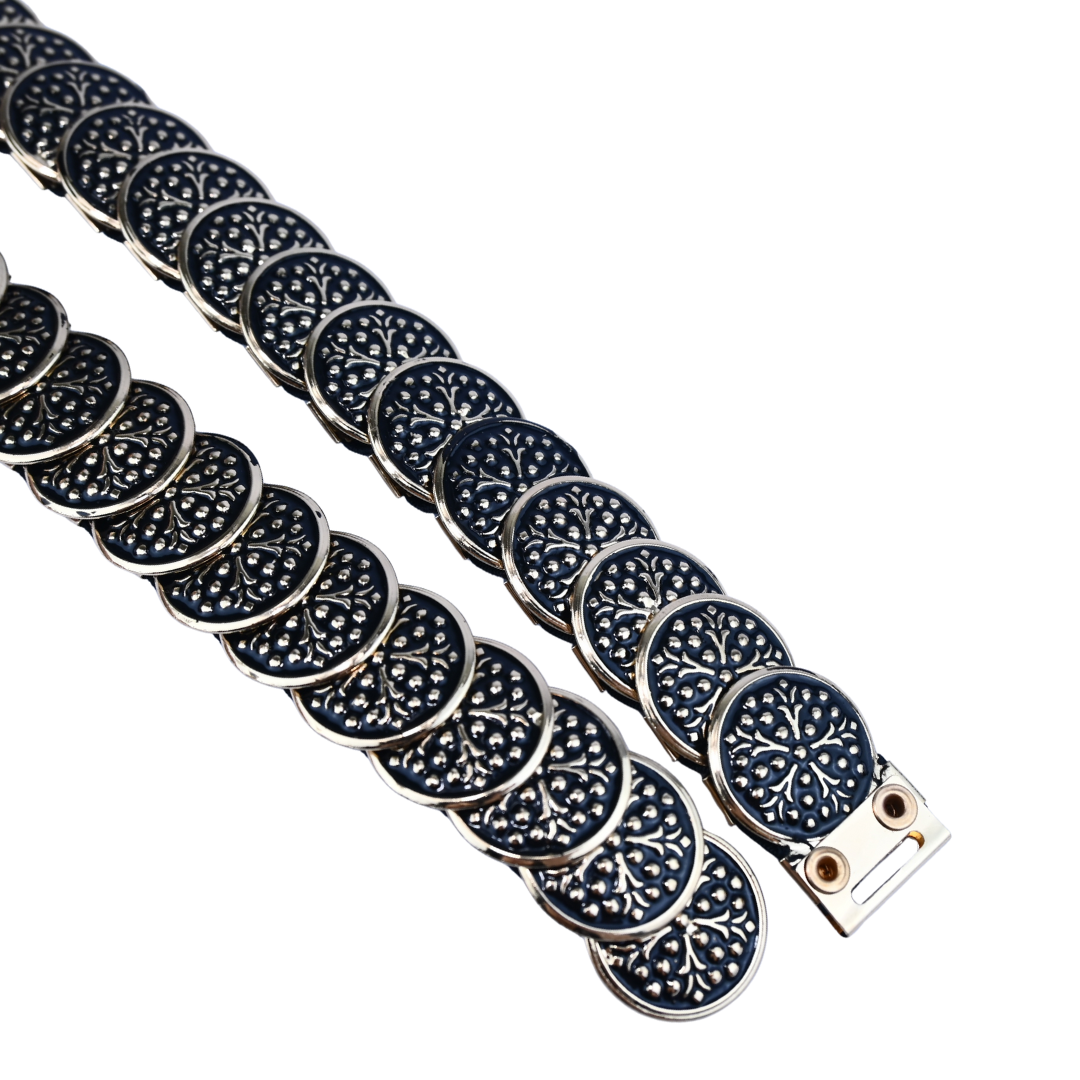 Cinto Feminino Moedas Trabalhadas