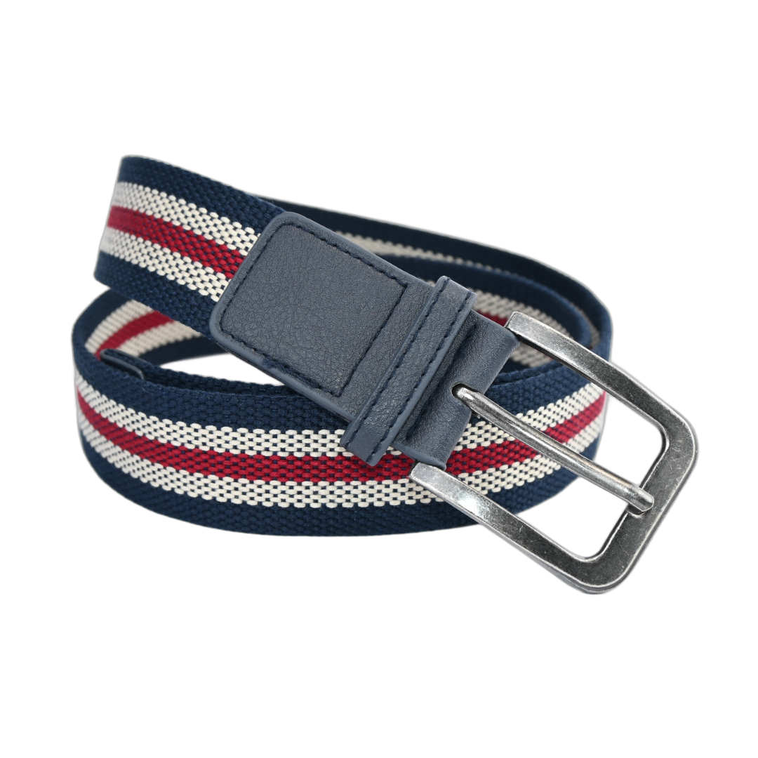 Cinto Masculino de Lona Listrado