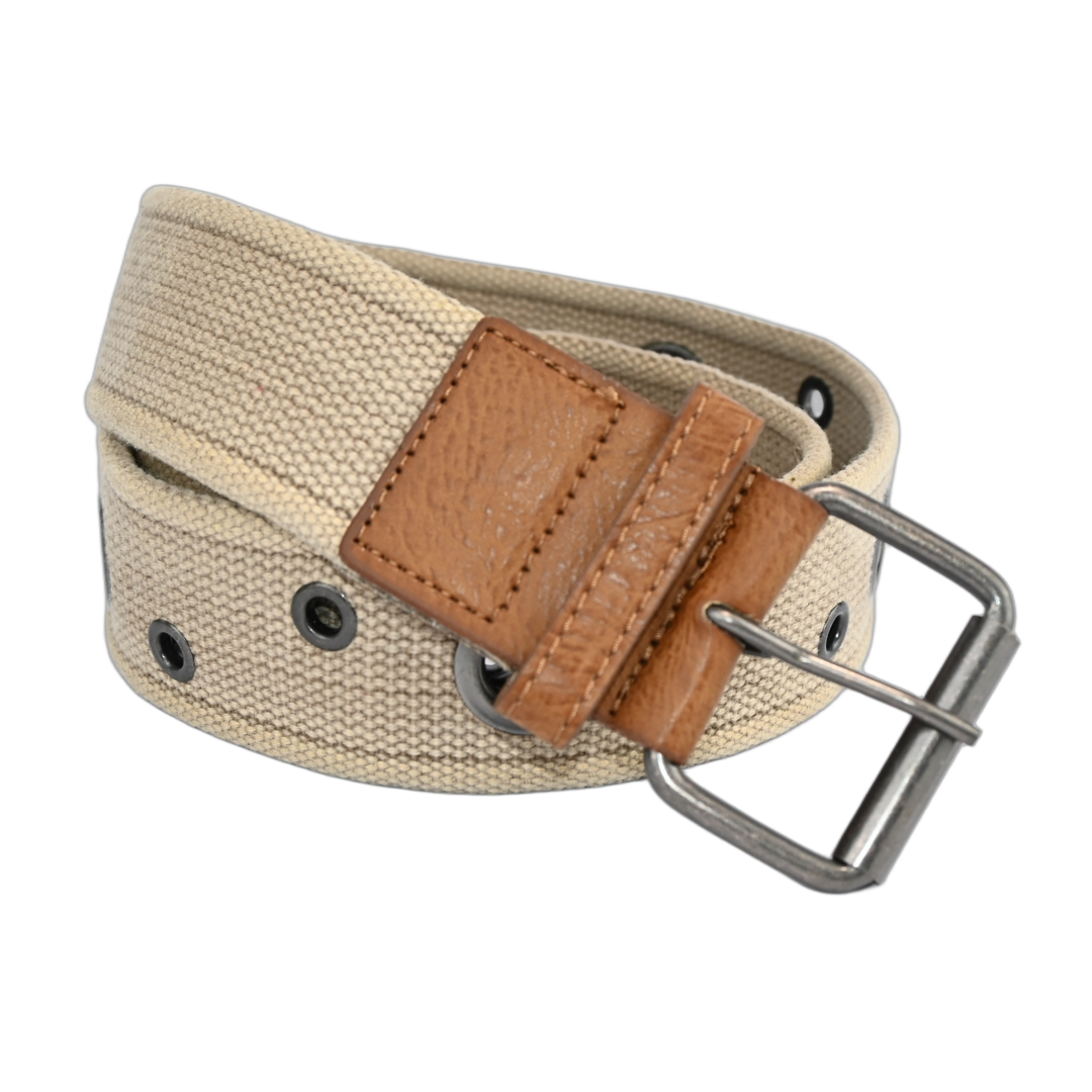 Cinto Masculino Lona Com Argolas