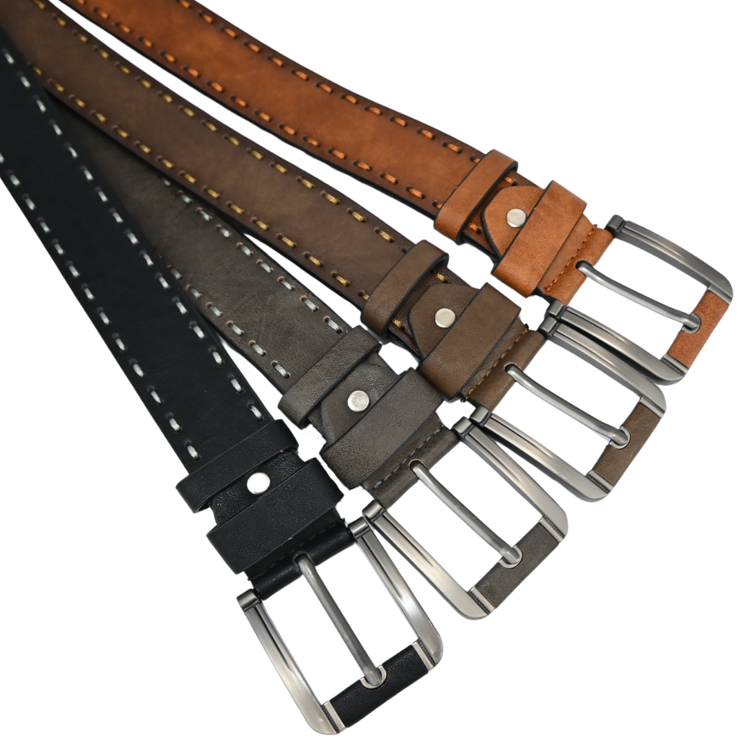 Cinto Masculino Premium com Costura