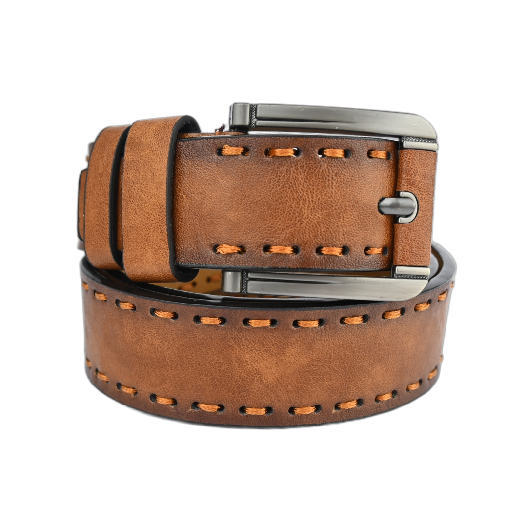 Cinto Masculino Premium com Costura