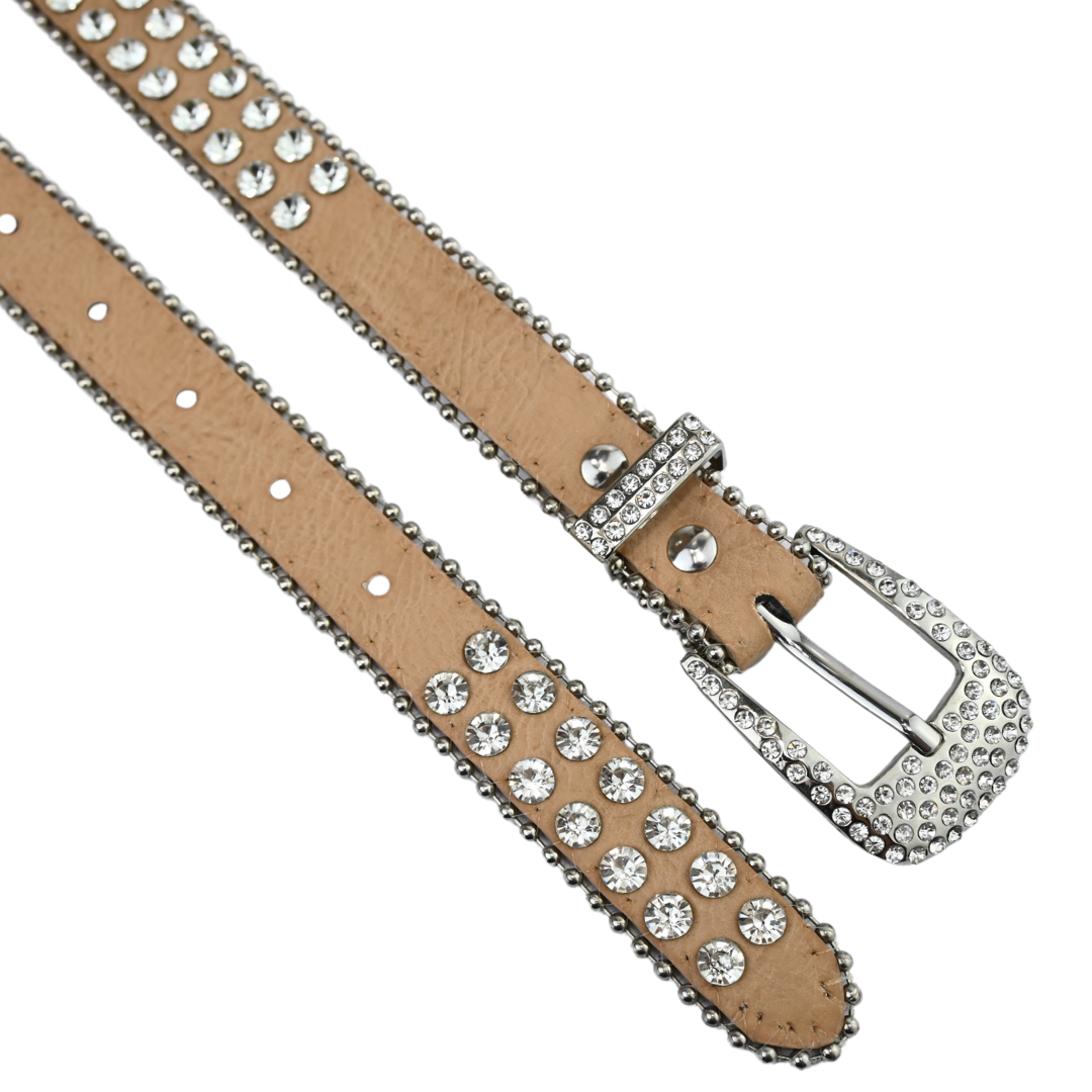 Cinto Feminino com Strass Brilho