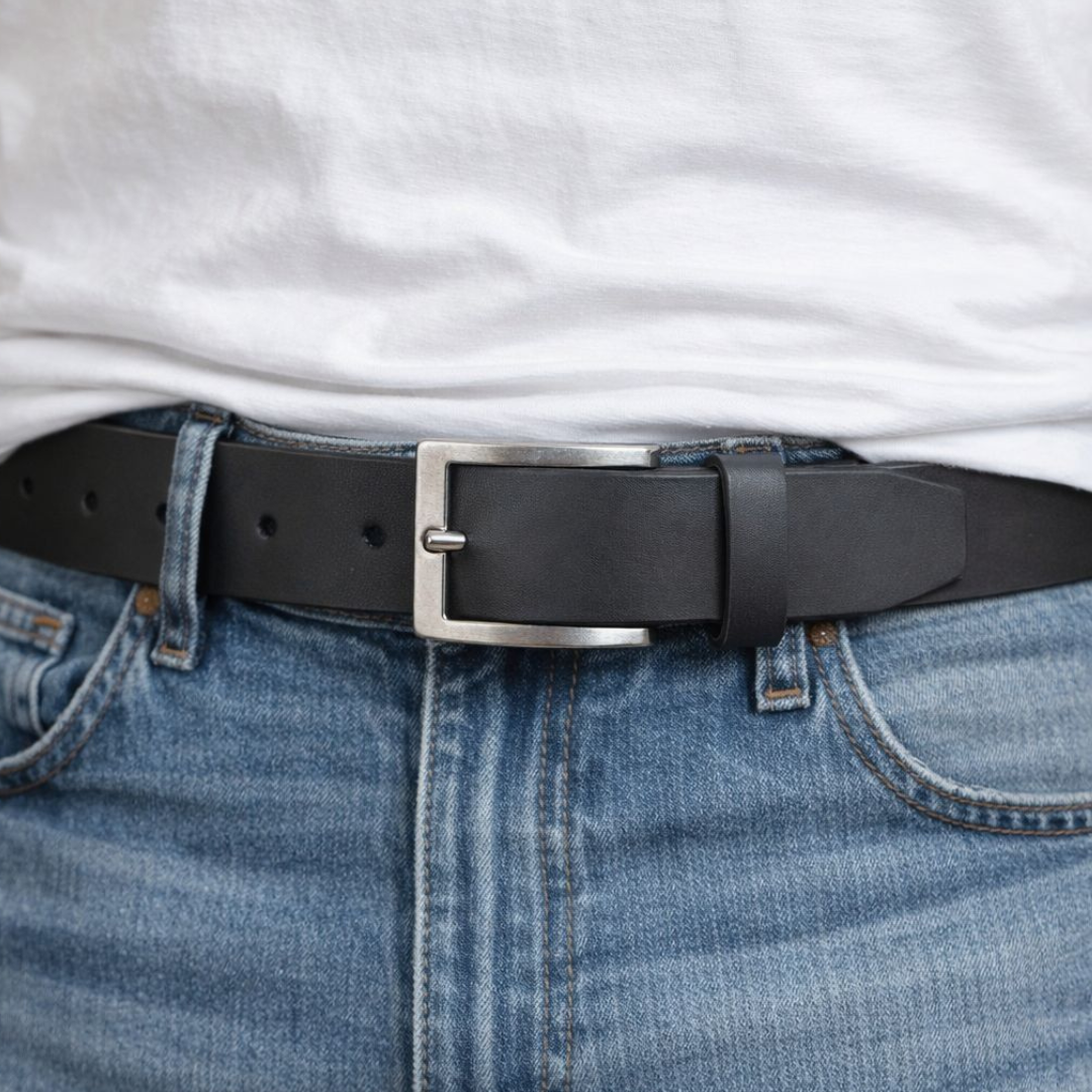 Cinto Masculino de Couro  Clássico e Elegante