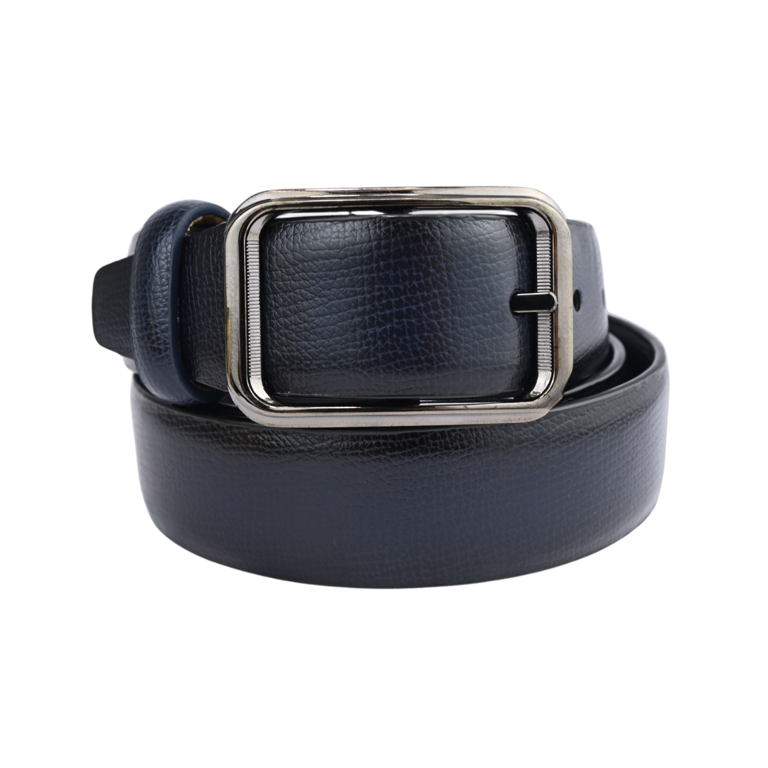 Cinto Masculino 2 em 1 Dupla Face Elegante Com Fivela