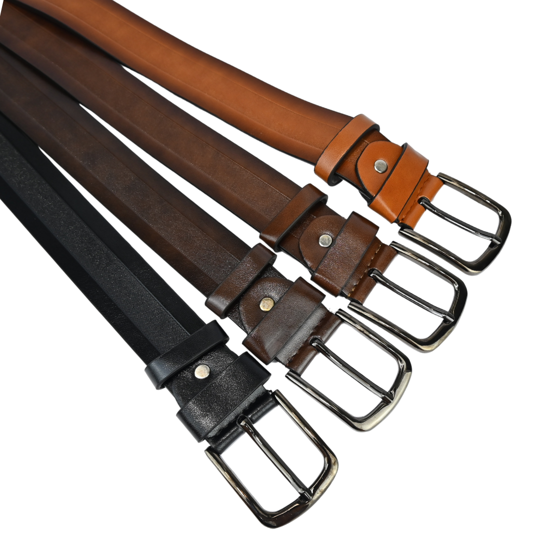 Cinto Masculino Sintético Detalhado