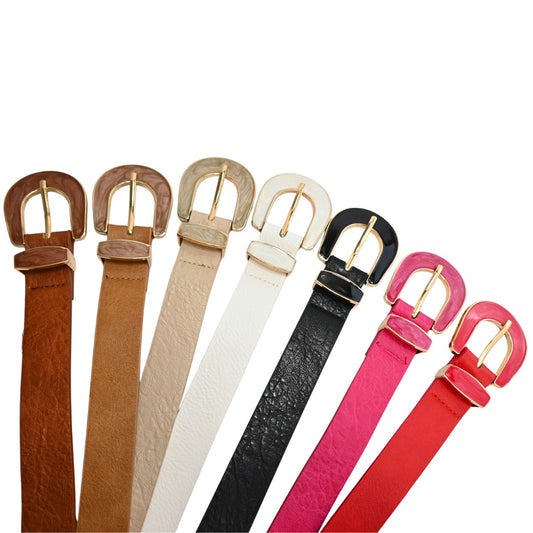 Cinto Feminino com Fivela em Resina 110 cm