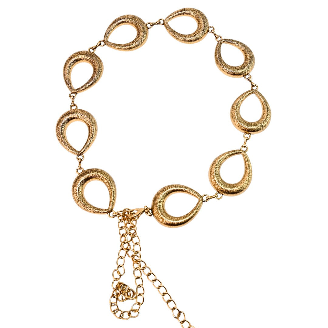 Cinto Corrente Texturizada 110 cm